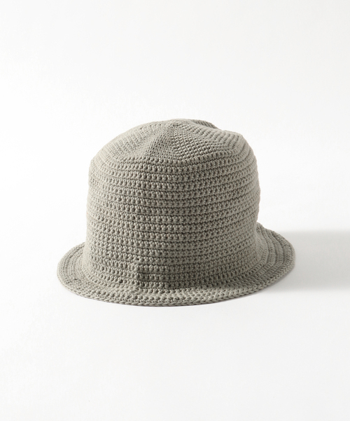 SUBLIME(サブライム)の「【SUBLiME/サブライム】 HANDKNIT HAT(ハット・メンズ・ブラック/ベージュ/パープル/ブラウン/オレンジ/グリーン・FREE)」の1枚目の写真