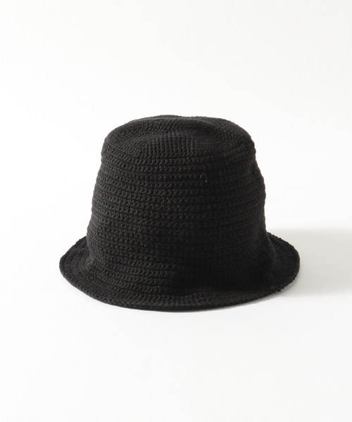 SUBLIME(サブライム)の「【SUBLiME/サブライム】 HANDKNIT HAT(ハット・メンズ・ブラック/ベージュ/パープル/ブラウン/オレンジ/グリーン・FREE)」の2枚目の写真