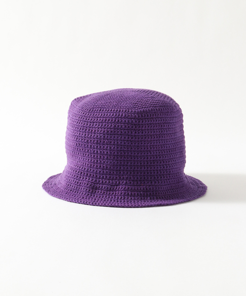 SUBLIME(サブライム)の「【SUBLiME/サブライム】 HANDKNIT HAT(ハット・メンズ・ブラック/ベージュ/パープル/ブラウン/オレンジ/グリーン・FREE)」の13枚目の写真