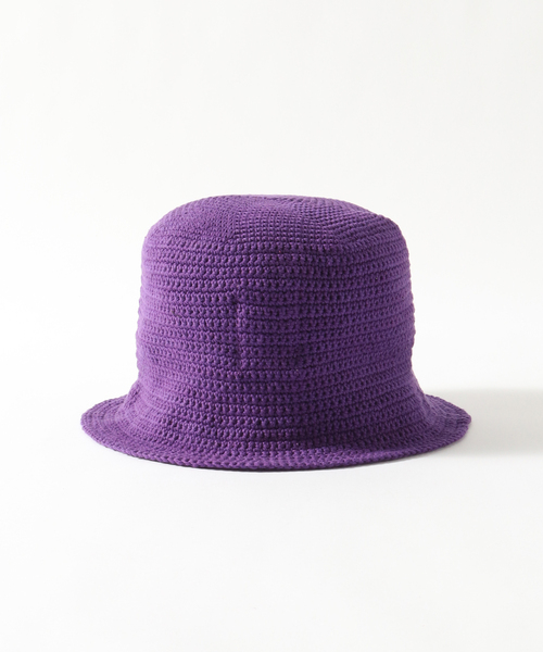 SUBLIME(サブライム)の「【SUBLiME/サブライム】 HANDKNIT HAT(ハット・メンズ・ブラック/ベージュ/パープル/ブラウン/オレンジ/グリーン・FREE)」の15枚目の写真