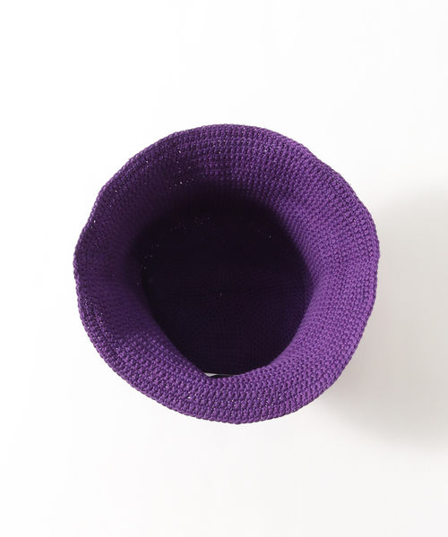 SUBLIME(サブライム)の「【SUBLiME/サブライム】 HANDKNIT HAT(ハット・メンズ・ブラック/ベージュ/パープル/ブラウン/オレンジ/グリーン・FREE)」の17枚目の写真