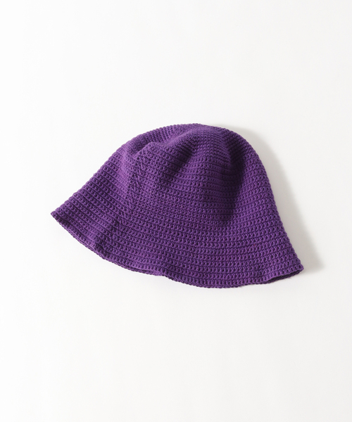SUBLIME(サブライム)の「【SUBLiME/サブライム】 HANDKNIT HAT(ハット・メンズ・ブラック/ベージュ/パープル/ブラウン/オレンジ/グリーン・FREE)」の19枚目の写真