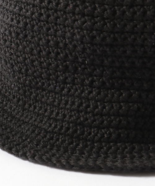SUBLIME(サブライム)の「【SUBLiME/サブライム】 HANDKNIT HAT(ハット・メンズ・ブラック/ベージュ/パープル/ブラウン/オレンジ/グリーン・FREE)」の22枚目の写真