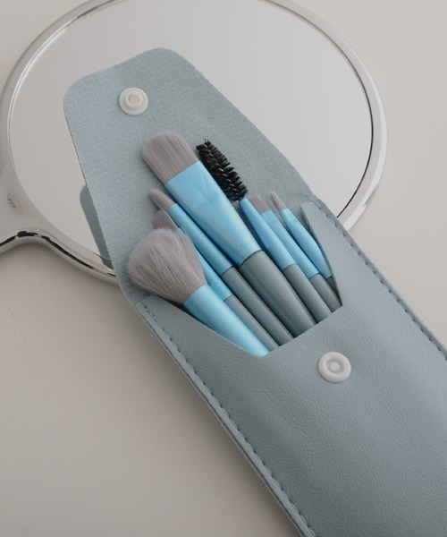 Mayree（メイリー）の「【resonance】メイク ブラシセット【8本セット】 (収納ケース付き)（メイクブラシ・レディース・ブルー/ライトブルー/ベビーピンク/ピンク/セージグリーン・FREE）」の13枚目の写真