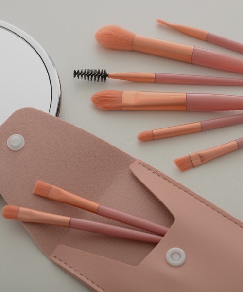 Mayree（メイリー）の「【resonance】メイク ブラシセット【8本セット】 (収納ケース付き)（メイクブラシ・レディース・ブルー/ライトブルー/ベビーピンク/ピンク/セージグリーン・FREE）」の11枚目の写真