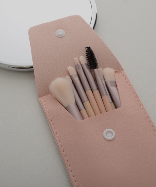 Mayree（メイリー）の「【resonance】メイク ブラシセット【8本セット】 (収納ケース付き)（メイクブラシ・レディース・ブルー/ライトブルー/ベビーピンク/ピンク/セージグリーン・FREE）」の7枚目の写真
