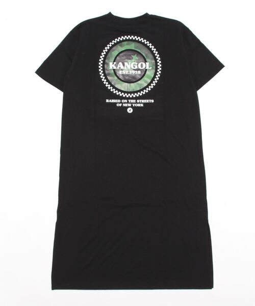 KANGOL（カンゴール）の「【KANGOL】バックグラフィックワンピース（ワンピース・レディース・ベージュ/ブラック・M/L）」の3枚目の写真