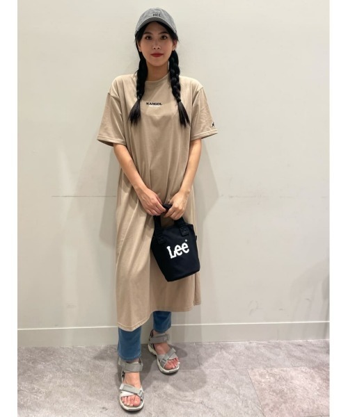 KANGOL（カンゴール）の「【KANGOL】バックグラフィックワンピース（ワンピース・レディース・ベージュ/ブラック・M/L）」の10枚目の写真