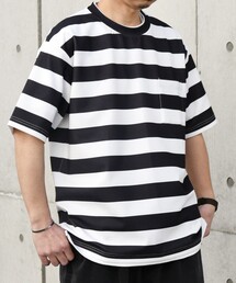 SHIPS any: 〈吸水・速乾・ストレッチ〉 フェイク レイヤード Tシャツ 24SS◇