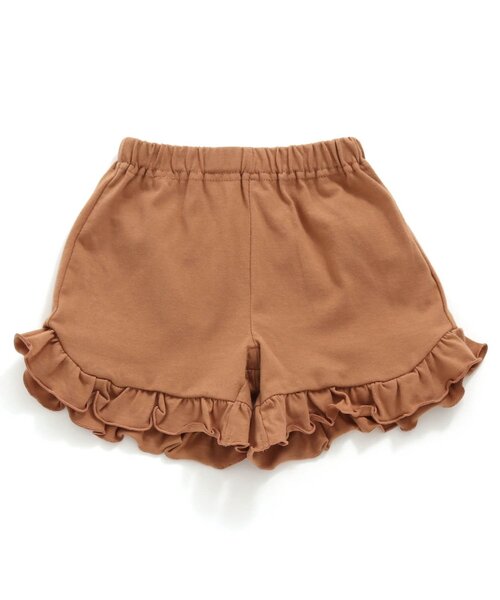 BREEZE（ブリーズ）の「肩フリルサマーセットアップ（セットアップ・キッズ・グリーン/キャメル・80/90/100/110/120/130/140）」の11枚目の写真