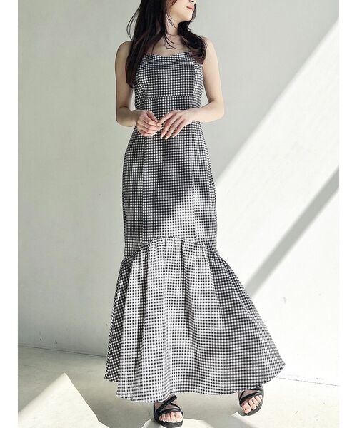 RESEXXY（リゼクシー）の「マーメイドキャミワンピース（ワンピース・レディース・ブラック/その他/その他1・FREE）」の3枚目の写真