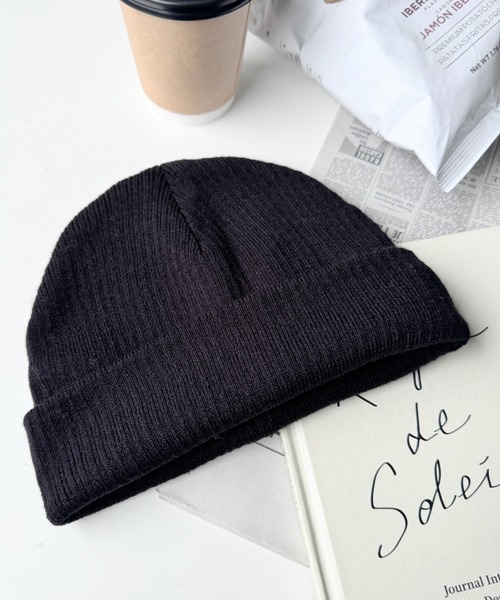 セール】【累計販売枚数1万枚突破！】リブ編みニット帽（ニット