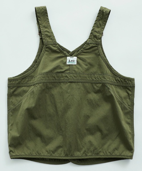 Lee（リー）の「【110-150cm】キッズ ジップアップベスト 親子お揃いコーデ可（その他トップス・キッズ・オリーブ/ブルー/ベージュ・150/140/130/120/110）」の9枚目の写真
