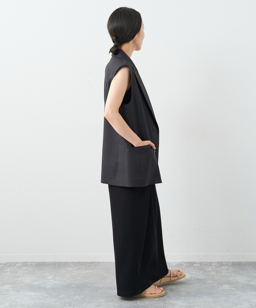 Plage プラージュ　シースルーブラック　ベスト ジレ Plage プラージュ シースルーブラック ベスト ジレ - メルカリ
