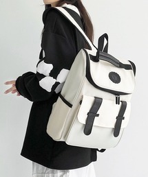 florist（フローリスト）の「【2size展開】【A4対応/防水】ユニセックス ボックス型カジュアルリュックサック/バックパック（バックパック/リュック・メンズ）」