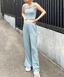 SPIRALGIRL | ダブルZIPリブセットアップ(セットアップ)