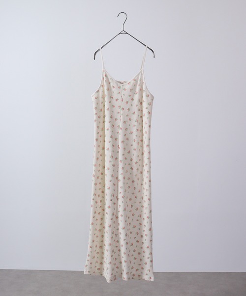 JEMORGAN(ジェーイーモーガン)の「JEMORGAN ワッフル花柄キャミワンピース(パック入り)(ワンピース・レディース・サックスブルー/ピンク・F)」の11枚目の写真