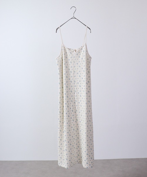 JEMORGAN(ジェーイーモーガン)の「JEMORGAN ワッフル花柄キャミワンピース(パック入り)(ワンピース・レディース・サックスブルー/ピンク・F)」の10枚目の写真