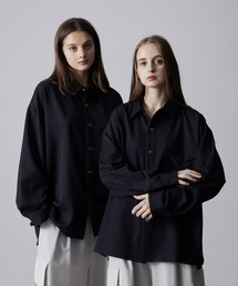 CLEL | 【CLEL】Ring Snap Loose  Shirt/リングスナップ ルーズシャツ(シャツ/ブラウス)