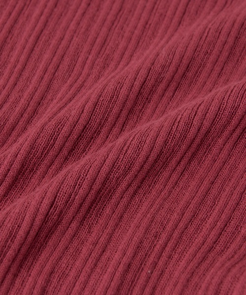 un dix cors（アンディコール）の「クルーネックリブプルオーバー（Tシャツ/カットソー・レディース・ブラック/ピンク/ホワイト/オフホワイト・FREE）」の17枚目の写真