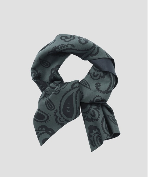 MARGARET HOWELL（マーガレットハウエル）の「DOUBLE FACE SILK SCARF