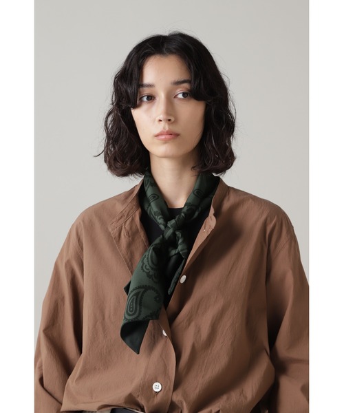 MARGARET HOWELL（マーガレットハウエル）の「DOUBLE FACE SILK SCARF