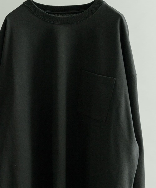 URBAN RESEARCH（アーバンリサーチ）の「ヘビールーズウォームロングTシャツ（Tシャツ/カットソー・メンズ・ホワイト/イエロー系その他/グレー系その他/ブラック・LARGE/MEDIUM/SMALL/X-LARGE）」の14枚目の写真