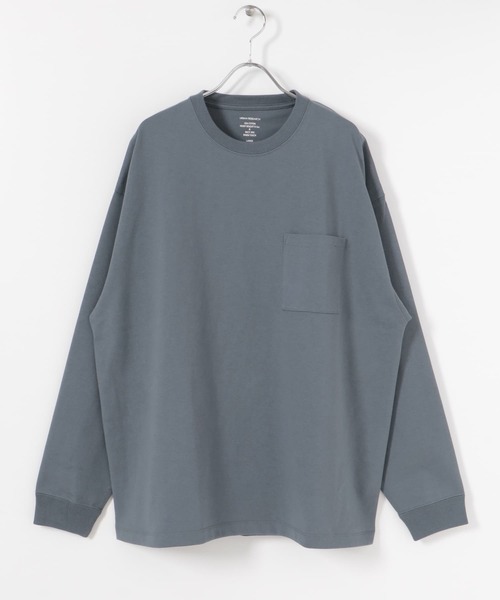 URBAN RESEARCH（アーバンリサーチ）の「ヘビールーズウォームロングTシャツ（Tシャツ/カットソー・メンズ・ホワイト/イエロー系その他/グレー系その他/ブラック・LARGE/MEDIUM/SMALL/X-LARGE）」の19枚目の写真