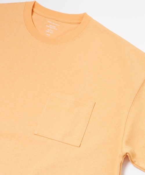 URBAN RESEARCH（アーバンリサーチ）の「ヘビールーズウォームロングTシャツ（Tシャツ/カットソー・メンズ・ホワイト/イエロー系その他/グレー系その他/ブラック・LARGE/MEDIUM/SMALL/X-LARGE）」の9枚目の写真