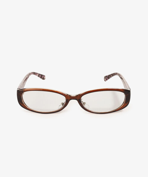 Afternoon Tea（アフタヌーンティー）の「キャット柄リーディンググラス/老眼鏡/ブルーライトカット/UVカット（メガネ・レディース・ブラウン・2/1）」の3枚目の写真