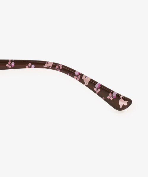 Afternoon Tea（アフタヌーンティー）の「キャット柄リーディンググラス/老眼鏡/ブルーライトカット/UVカット（メガネ・レディース・ブラウン・2/1）」の6枚目の写真