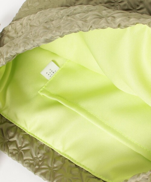 EARTH MADE（アースメイド）の「【EARTH MADE/アースメイド】フクレジャガードトートバッグ（トートバッグ・レディース・ライトグリーン/アイボリー/ブラック・FREE）」の15枚目の写真