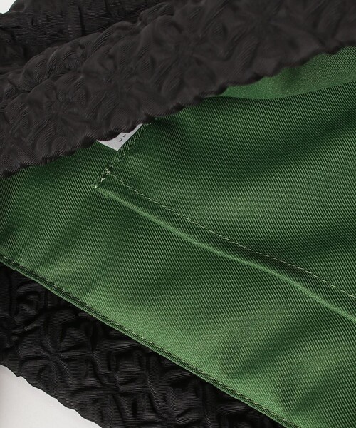 EARTH MADE（アースメイド）の「【EARTH MADE/アースメイド】フクレジャガードトートバッグ（トートバッグ・レディース・ライトグリーン/アイボリー/ブラック・FREE）」の17枚目の写真