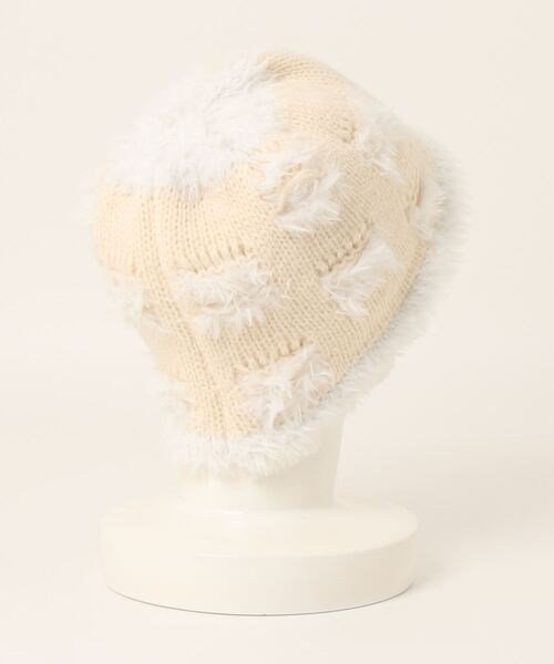 ankoROCK(アンコロック)の「an meets zakka ファーミックスクラッシュニットハット(ハット・レディース・A/B・ONE SIZE)」の3枚目の写真