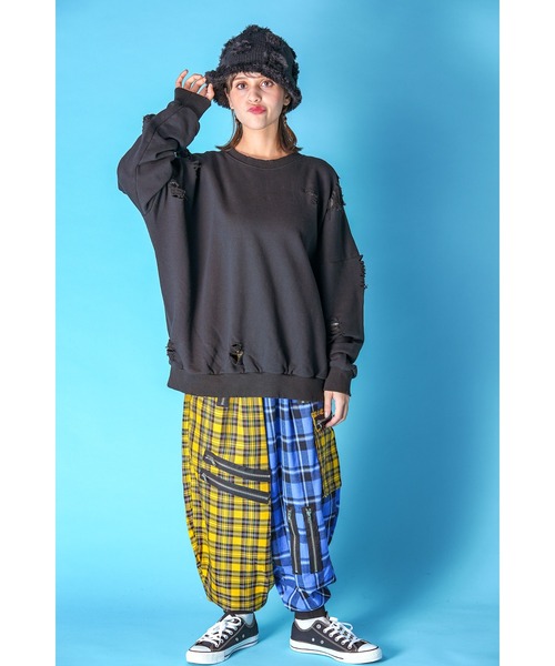 ankoROCK(アンコロック)の「an meets zakka ファーミックスクラッシュニットハット(ハット・レディース・A/B・ONE SIZE)」の6枚目の写真