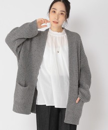 studio CLIP | 5ゲージネップヤーンニットコート(その他アウター)