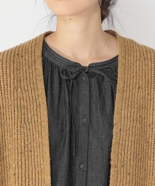 studio CLIP（スタディオクリップ）の「5ゲージネップヤーンニット