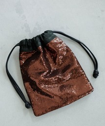 LAKOLE | 2WAYスパンコール巾着 / 971094(ショルダーバッグ)