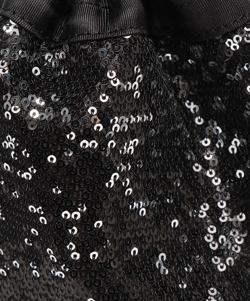 LAKOLE（ラコレ）の「2WAYスパンコール巾着 / 971094（ショルダーバッグ・レディース・ブラウン/シルバー/ブラック・FREE）」の16枚目の写真