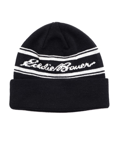 Eddie Bauer（エディーバウアー）の「ジャガード ロゴ ワッチキャップ（ニットキャップ/ビーニー・メンズ・グリーン/ネイビー/ブラウン/ブラック・F）」の5枚目の写真