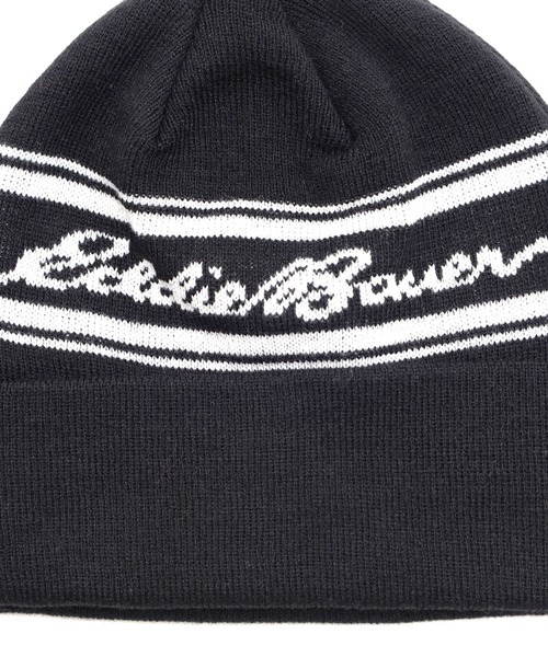 Eddie Bauer（エディーバウアー）の「ジャガード ロゴ ワッチキャップ（ニットキャップ/ビーニー・メンズ・グリーン/ネイビー/ブラウン/ブラック・F）」の6枚目の写真