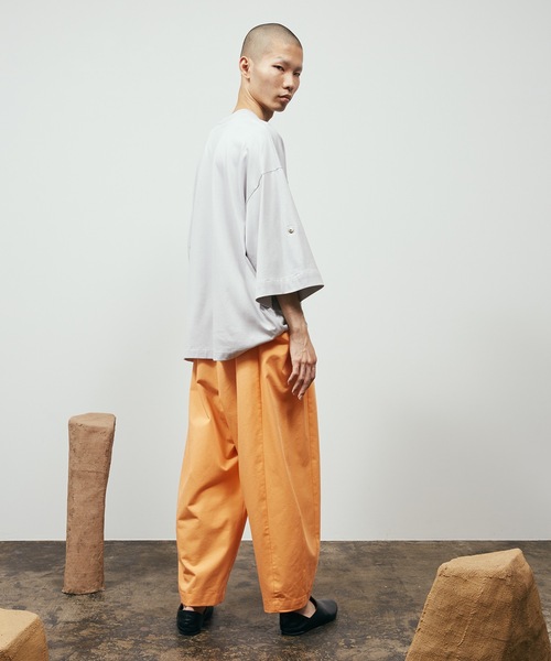 Dulcamara(ドゥルカマラ)の「チノチノ3サイドPT(チノパンツ・メンズ・オレンジ/ブルーグレー/ダークブラウン・1/0/2)」の5枚目の写真