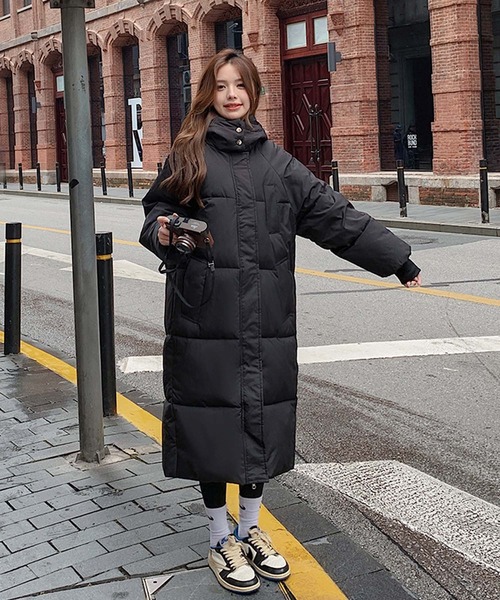 【美品】theory✾ ダウンコート✾ブラック✾サイズ2✾フード取外可 Girly Doll（ガーリードール）の「フード付きロングエコダウンコート