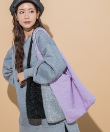 【KOREAN ITEM】キラキララメトートバッグ
