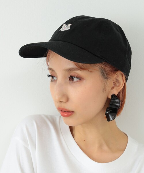 mmts（マミタス）の「〈UNISEX〉mmts / "ピンク"ちゃん刺繍 CAP（キャップ・レディース・ブラック/ベージュ/ピンク・ONE SIZE）」の5枚目の写真