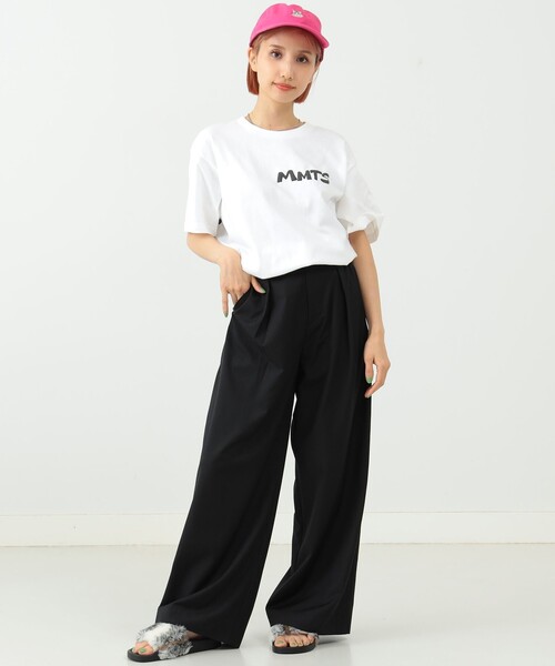 mmts（マミタス）の「〈UNISEX〉mmts / "ピンク"ちゃん刺繍 CAP（キャップ・レディース・ブラック/ベージュ/ピンク・ONE SIZE）」の12枚目の写真