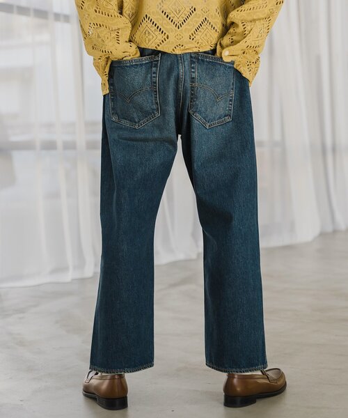 Levi's（リーバイス）の「【Levi’s/リーバイス】30th 別注 BIG E 501(R) DARK INDIGO　L26（デニムパンツ・メンズ・コバルトブルー・40/44）」の2枚目の写真
