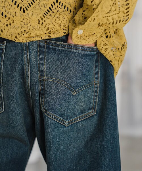 Levi's（リーバイス）の「【Levi’s/リーバイス】30th 別注 BIG E 501(R) DARK INDIGO　L26（デニムパンツ・メンズ・コバルトブルー・40/44）」の3枚目の写真