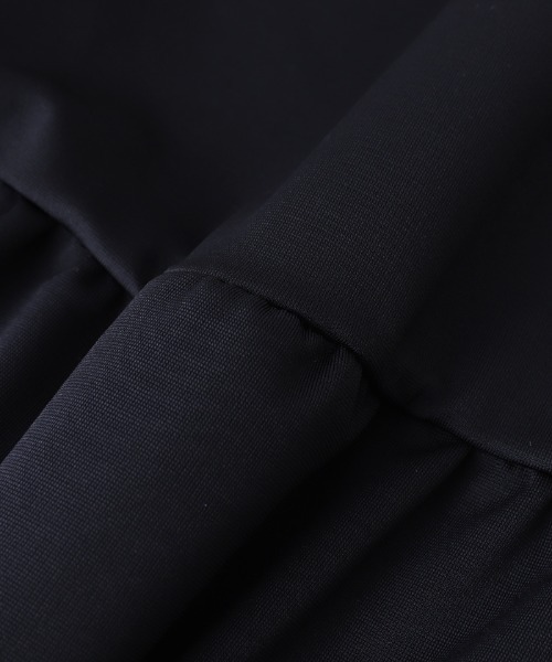 coca（coca）（コカ）の「キッズ ポンチ衿取り外し2WAYワンピース（ワンピース・キッズ・ブラック/ネイビー・120/130/110）」の9枚目の写真