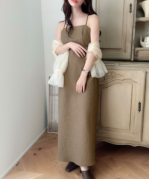 エムミーエメ　バックリボンワンピース　ブルー Bリボンワンピース|ems excite | RETRO GIRL ONLINE STORE